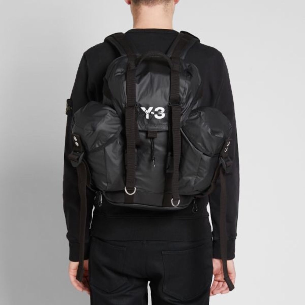 Y-3 XS Utility Backpack Black Y3 Yohji Yamamoto